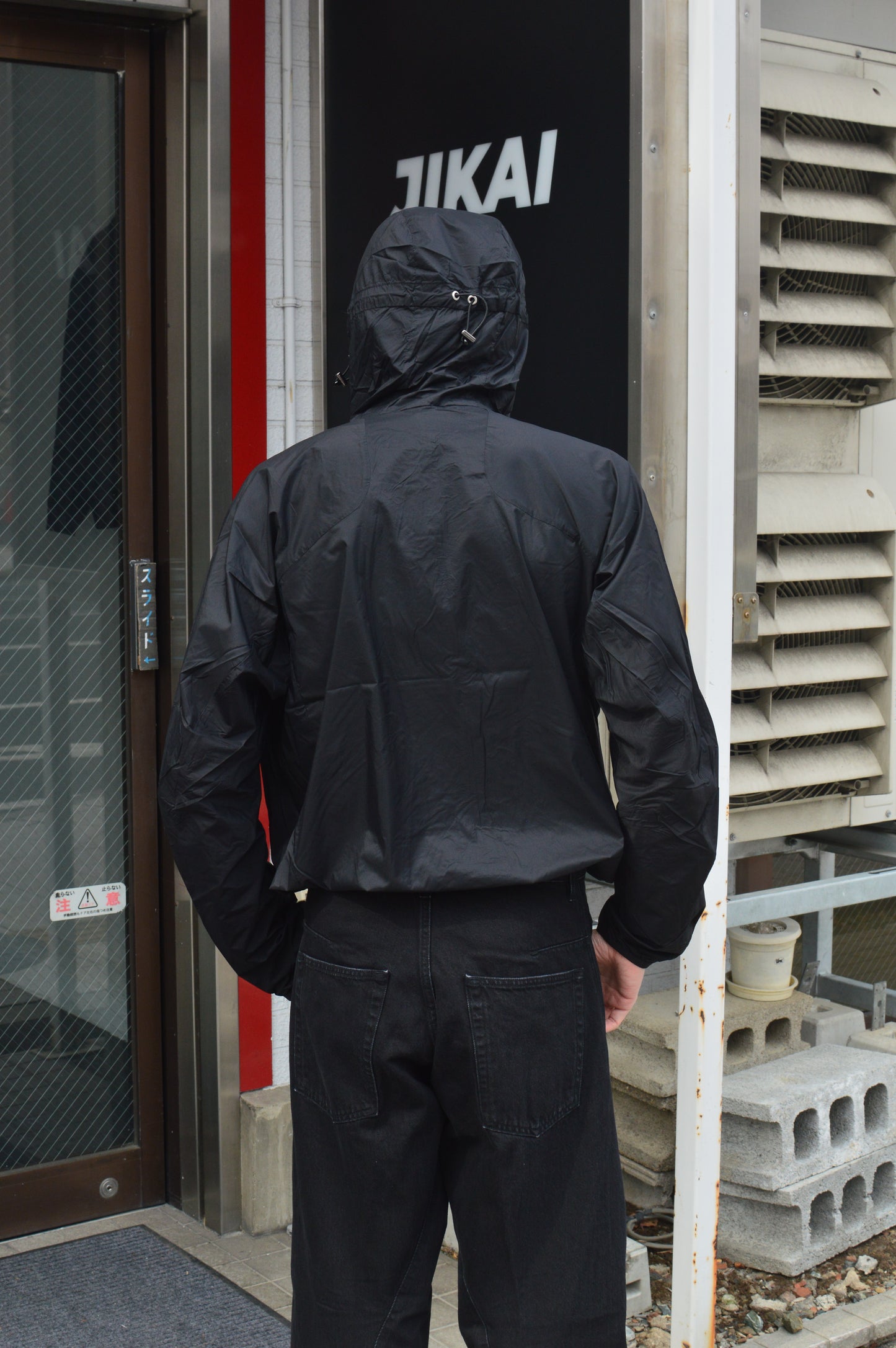 NVRFRGT / PANELED LIGHT WEIGHT HOODED JACKET