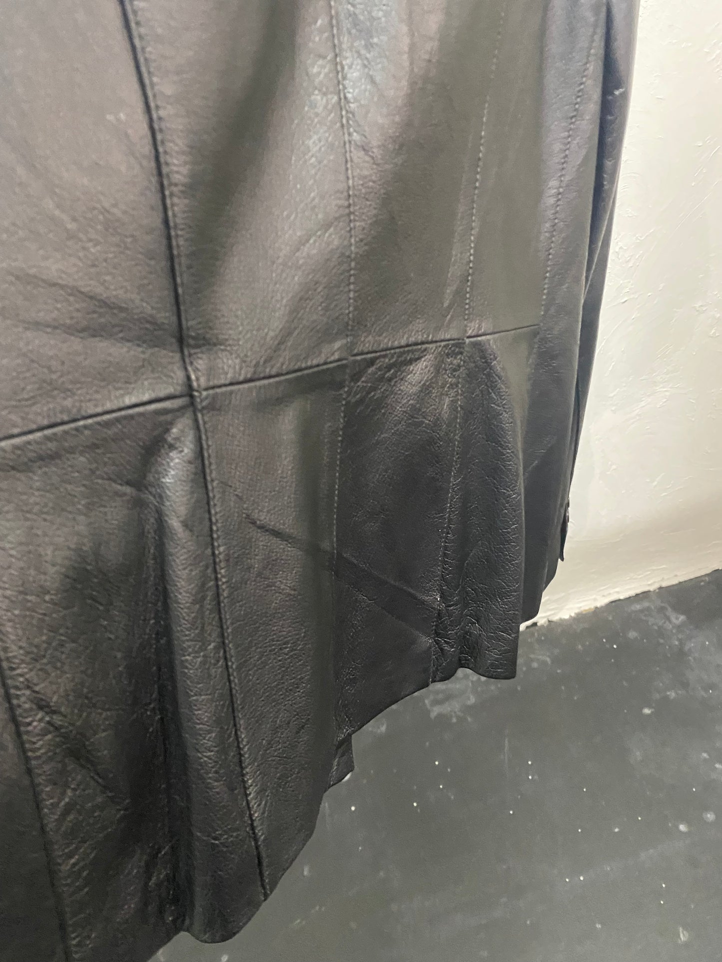 east5th double leather jacket