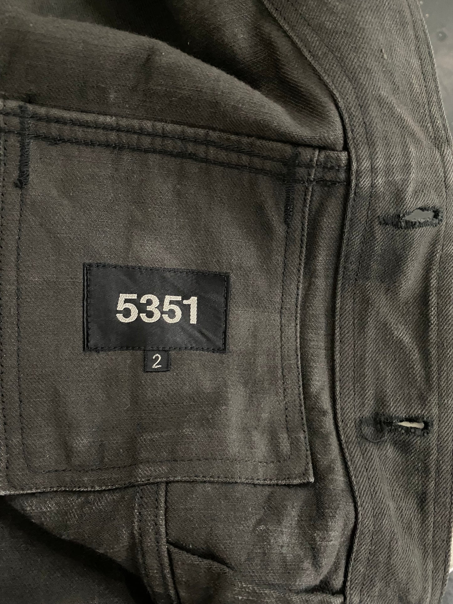 5351 Pour Les Hommes denim jacket