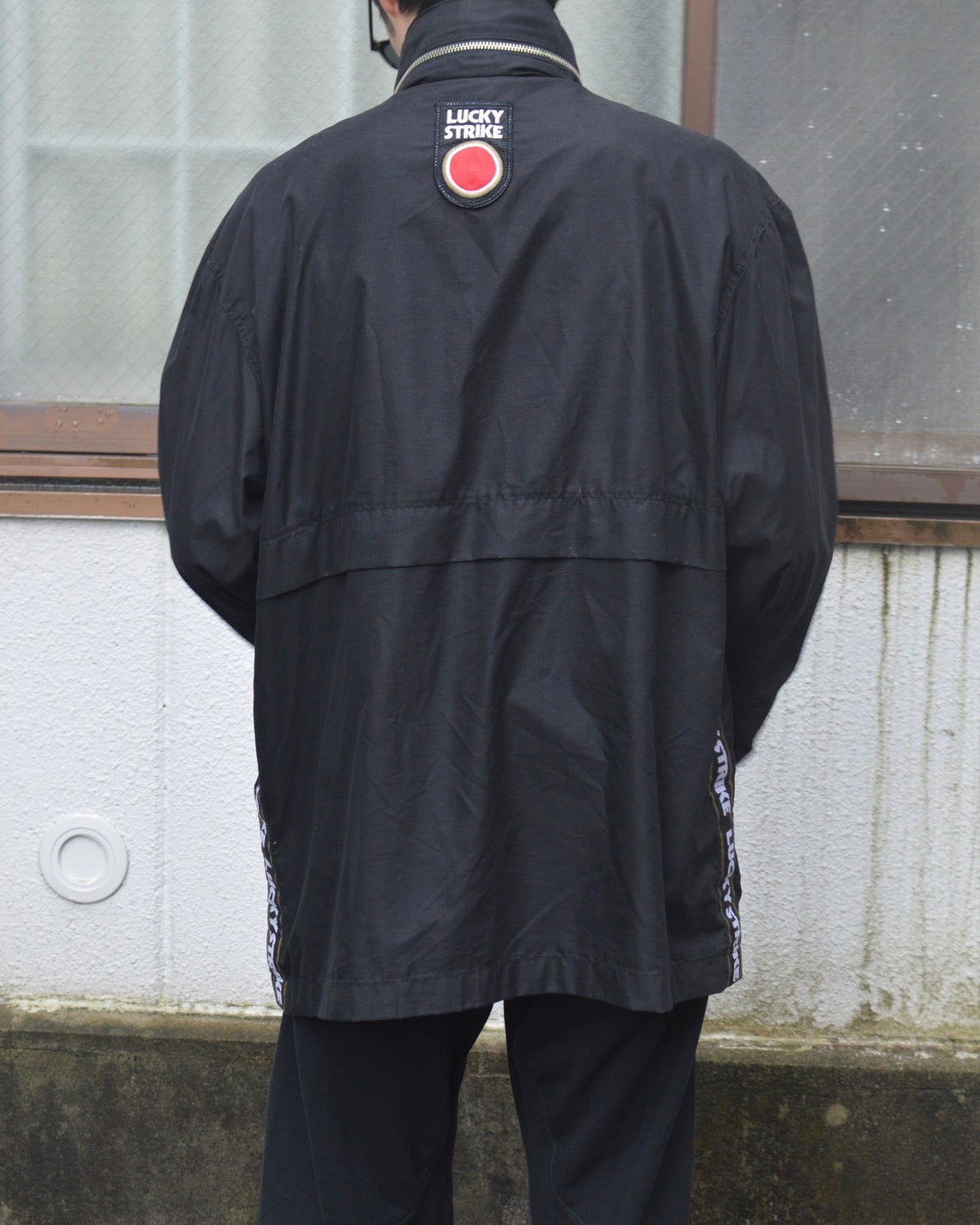 LUCKY STRIKE LOGO HOODED JACKET