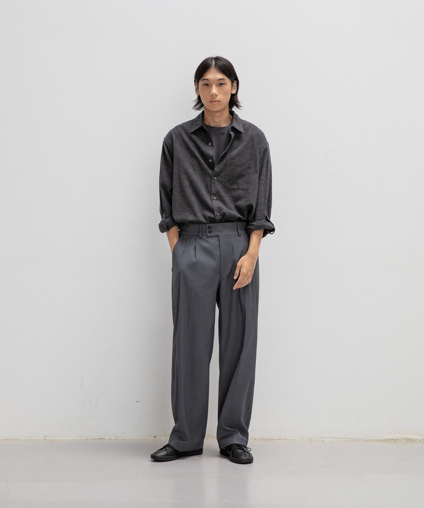 ANOTHER OFFICE Santiago Slacks HEATHER GRAY