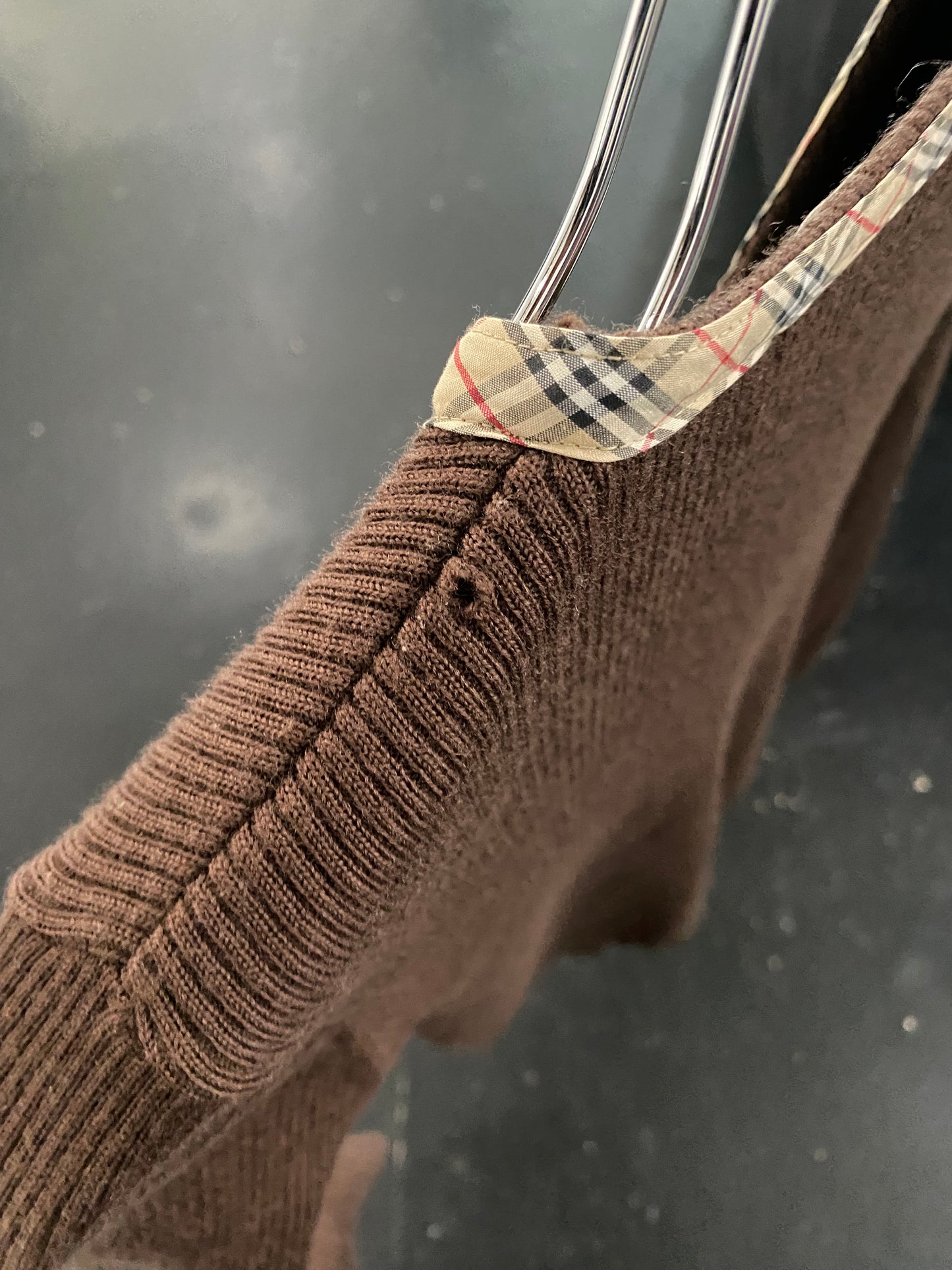 Burberrys BLUE LABEL wool cardigan