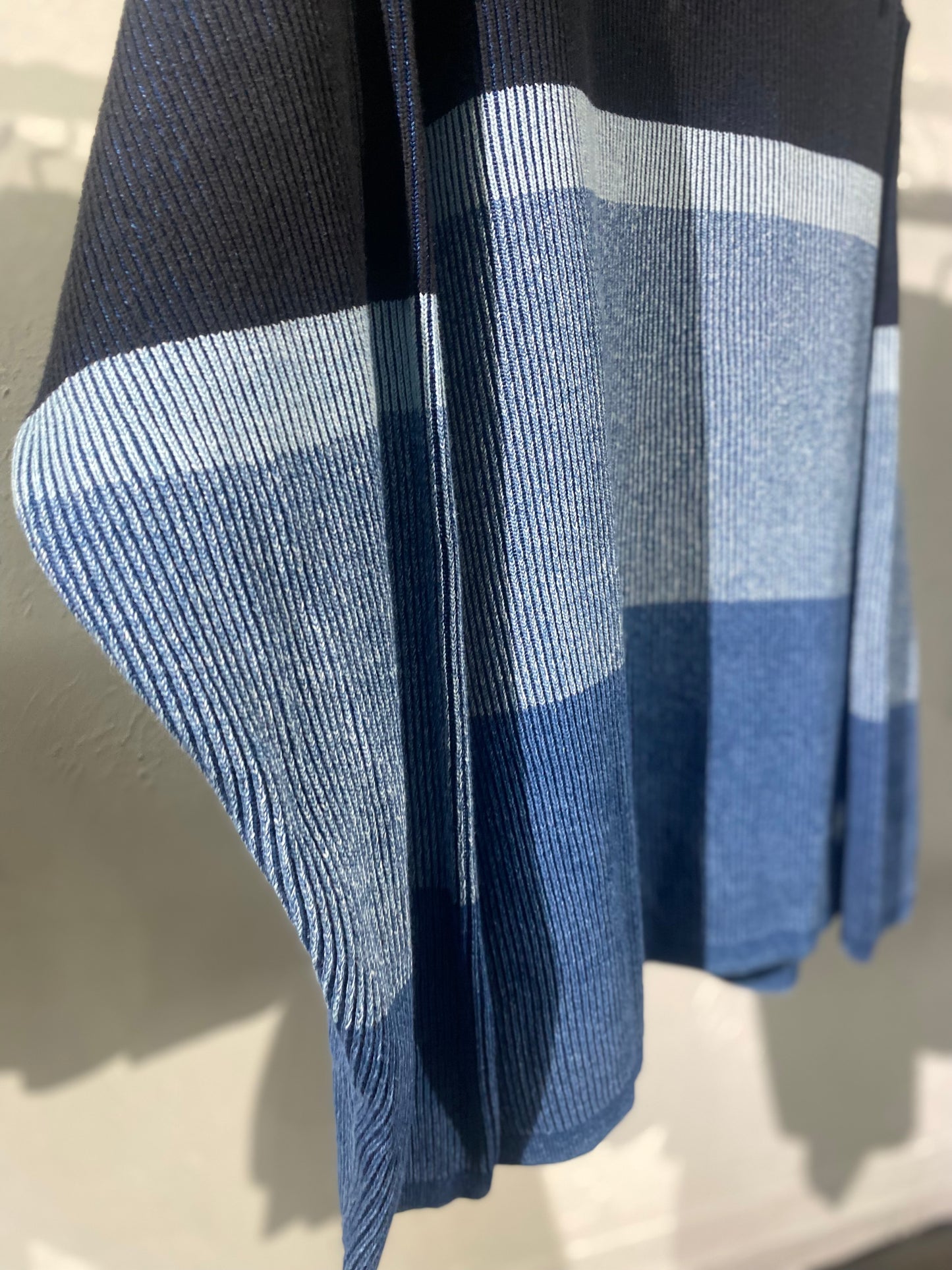 90s BLUE WILLI'S indigo dyed cotton knit