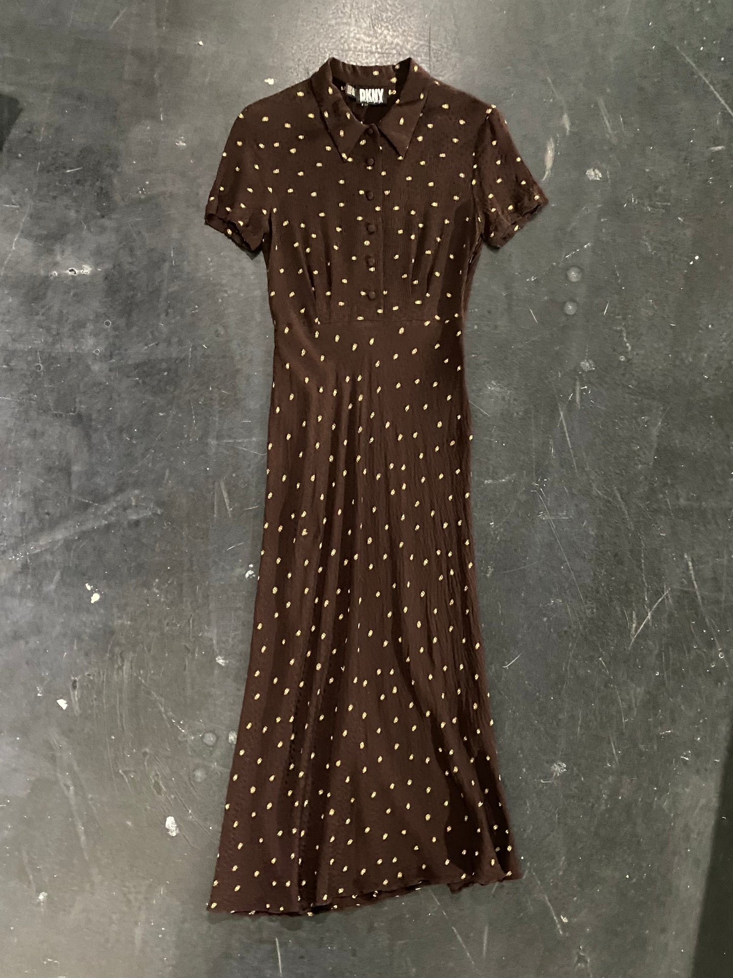 90s DKNY maxi dress