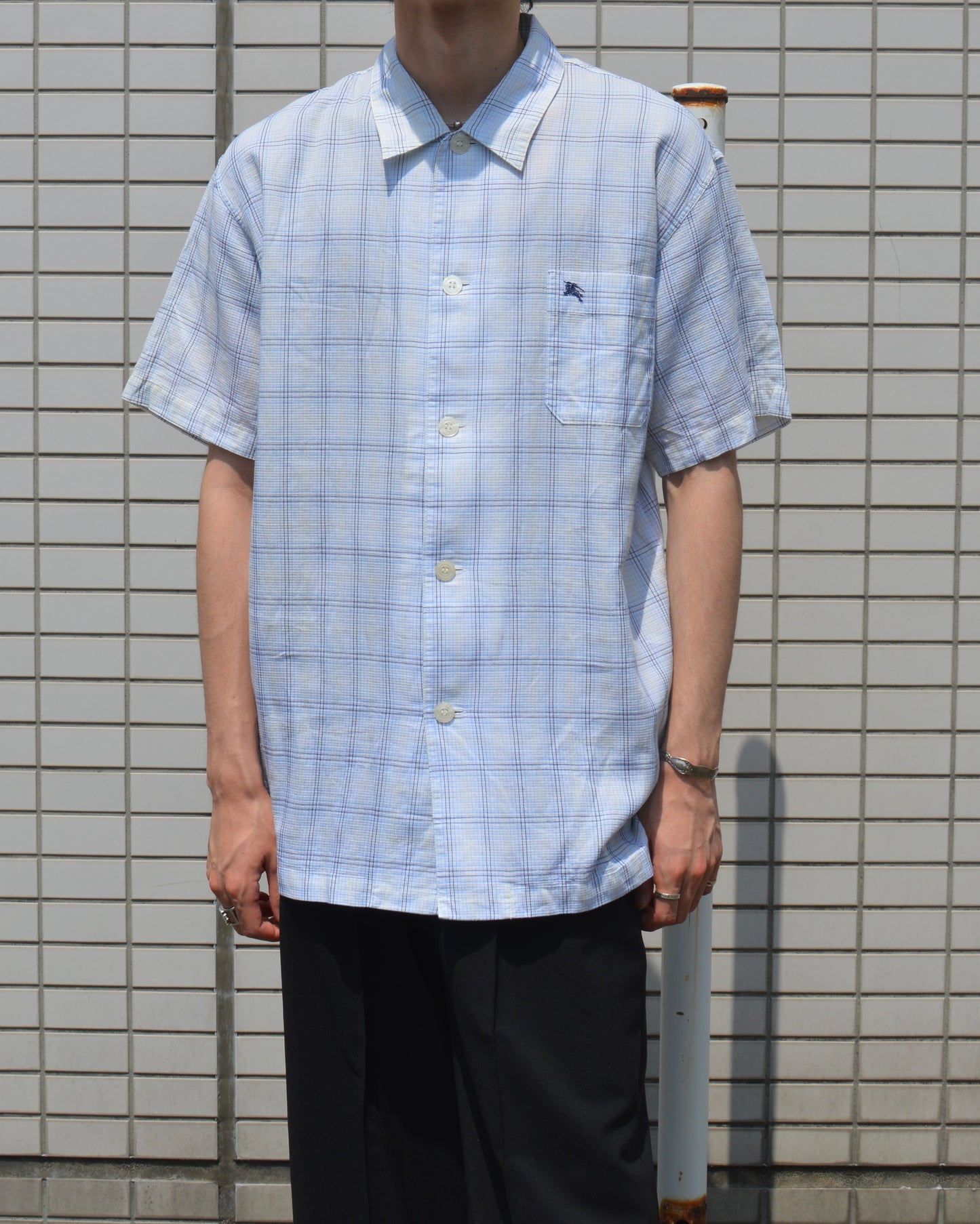 Burberry check shirt