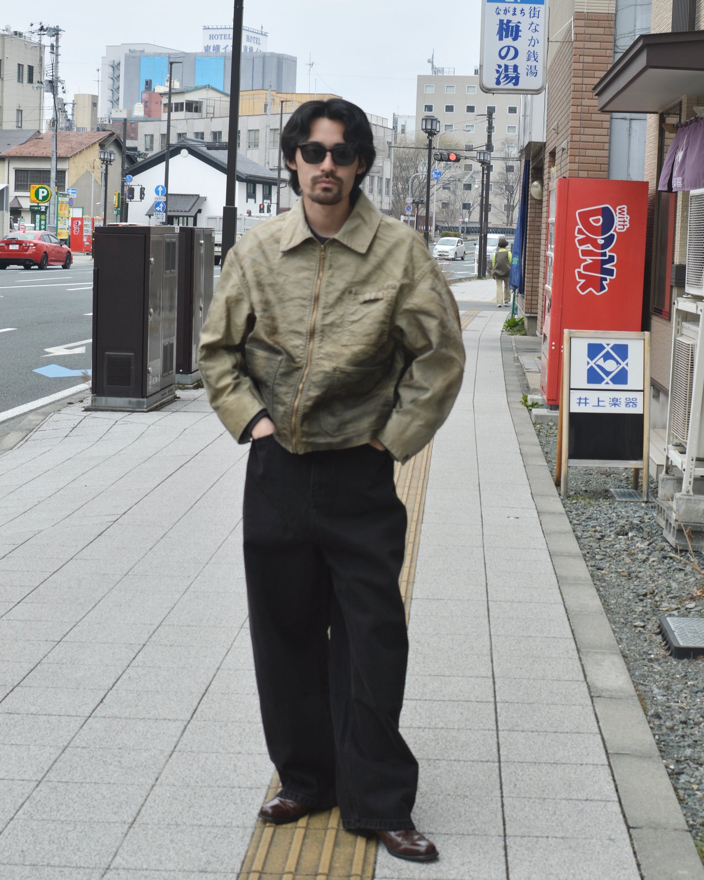 refomed / NEXT MAN MOLESKIN JACKET BEIGE