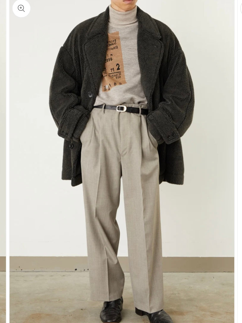 I'm here BOA : GRANDPA JACKET gray