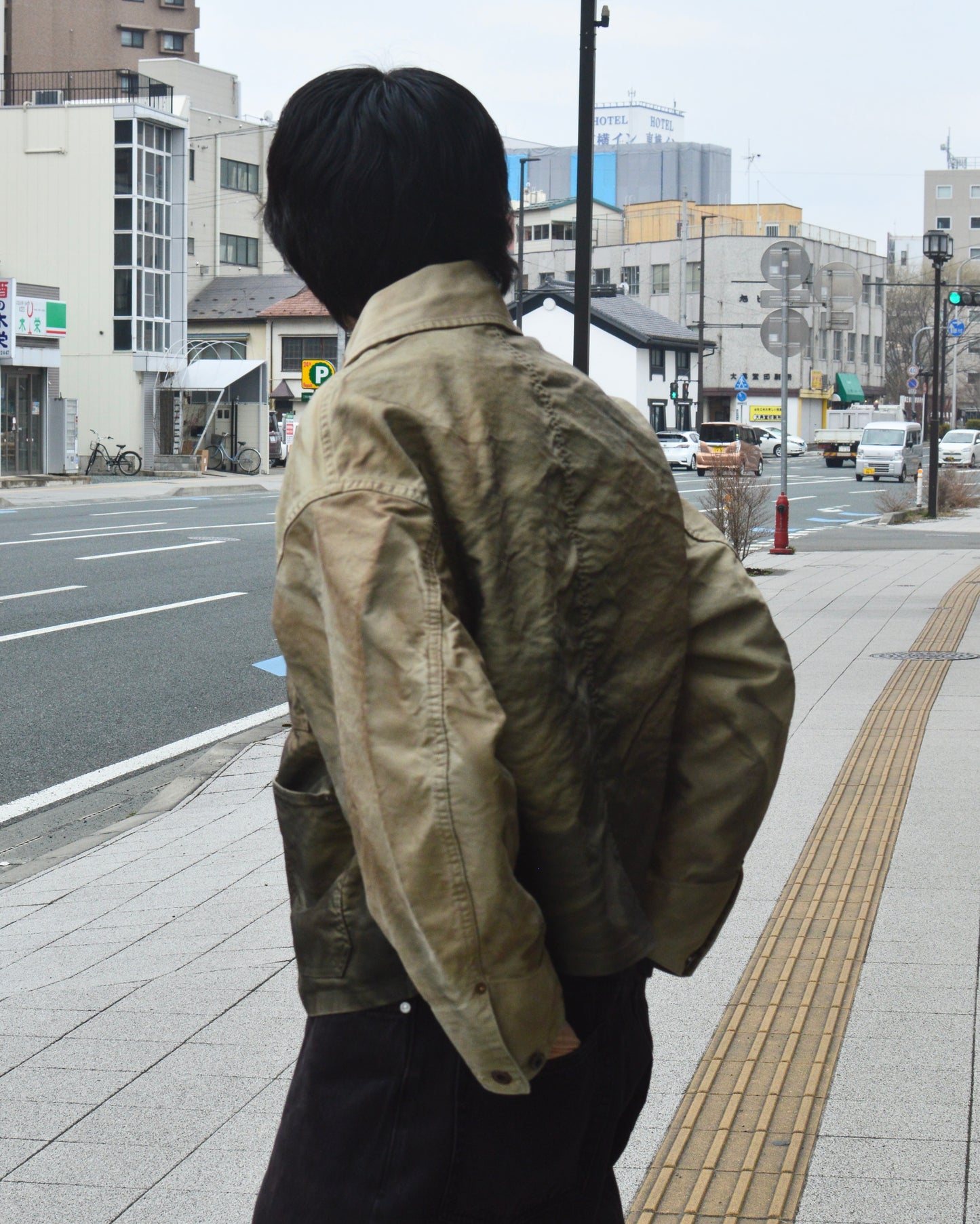 refomed / NEXT MAN MOLESKIN JACKET BEIGE