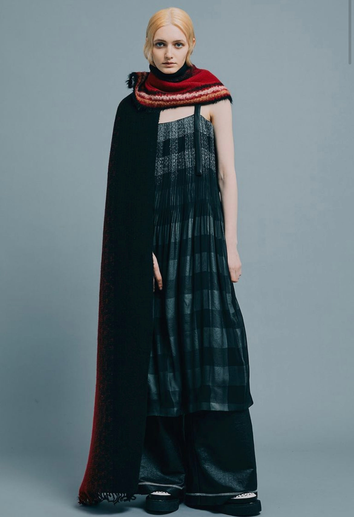 meagratia Needle punched scarf