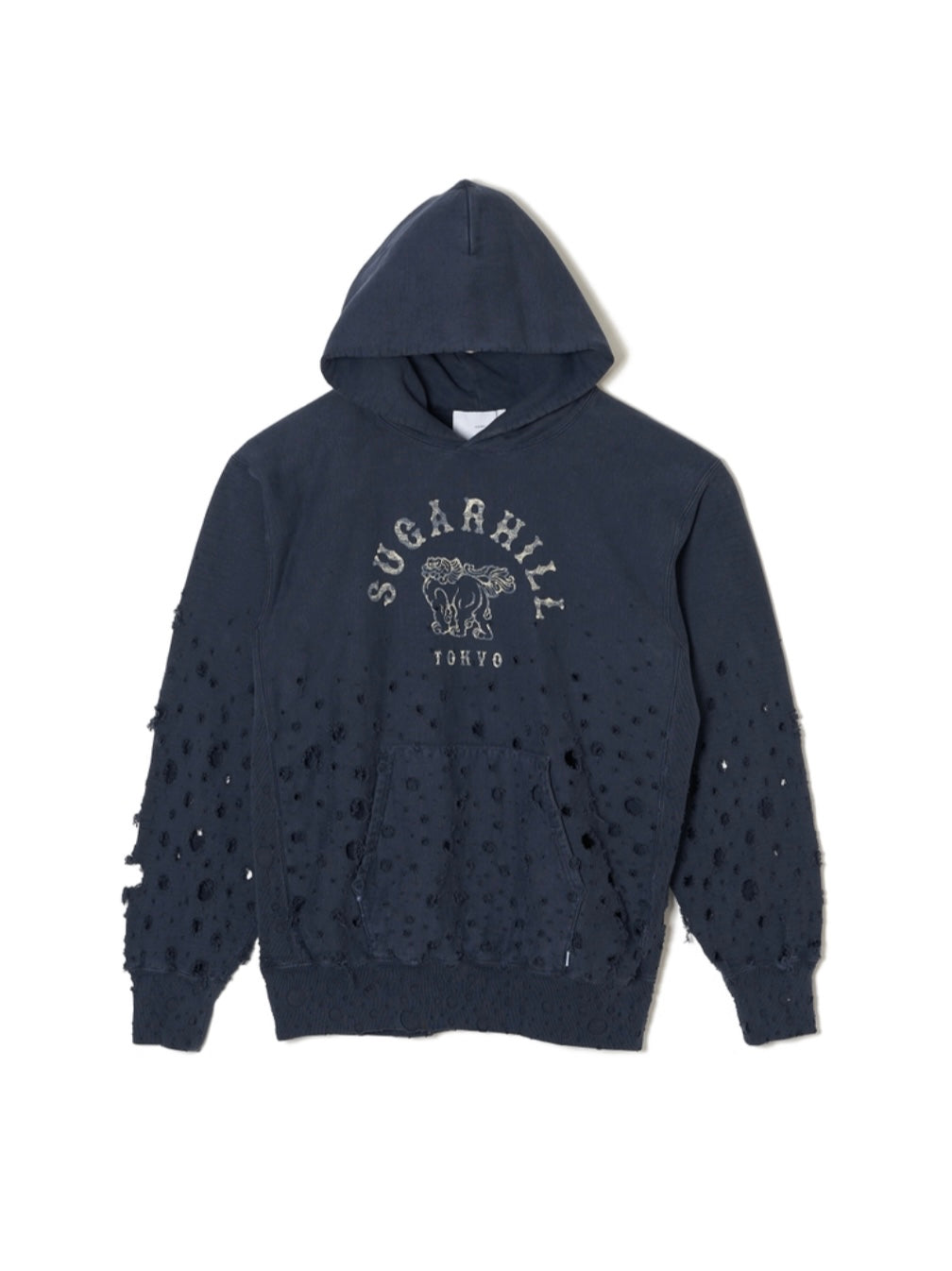 SUGARHILL / CRASHED HOODIE