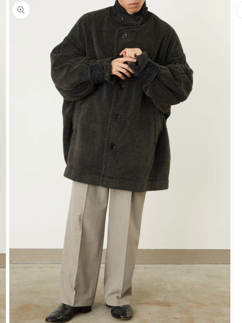 I'm here BOA : GRANDPA JACKET gray