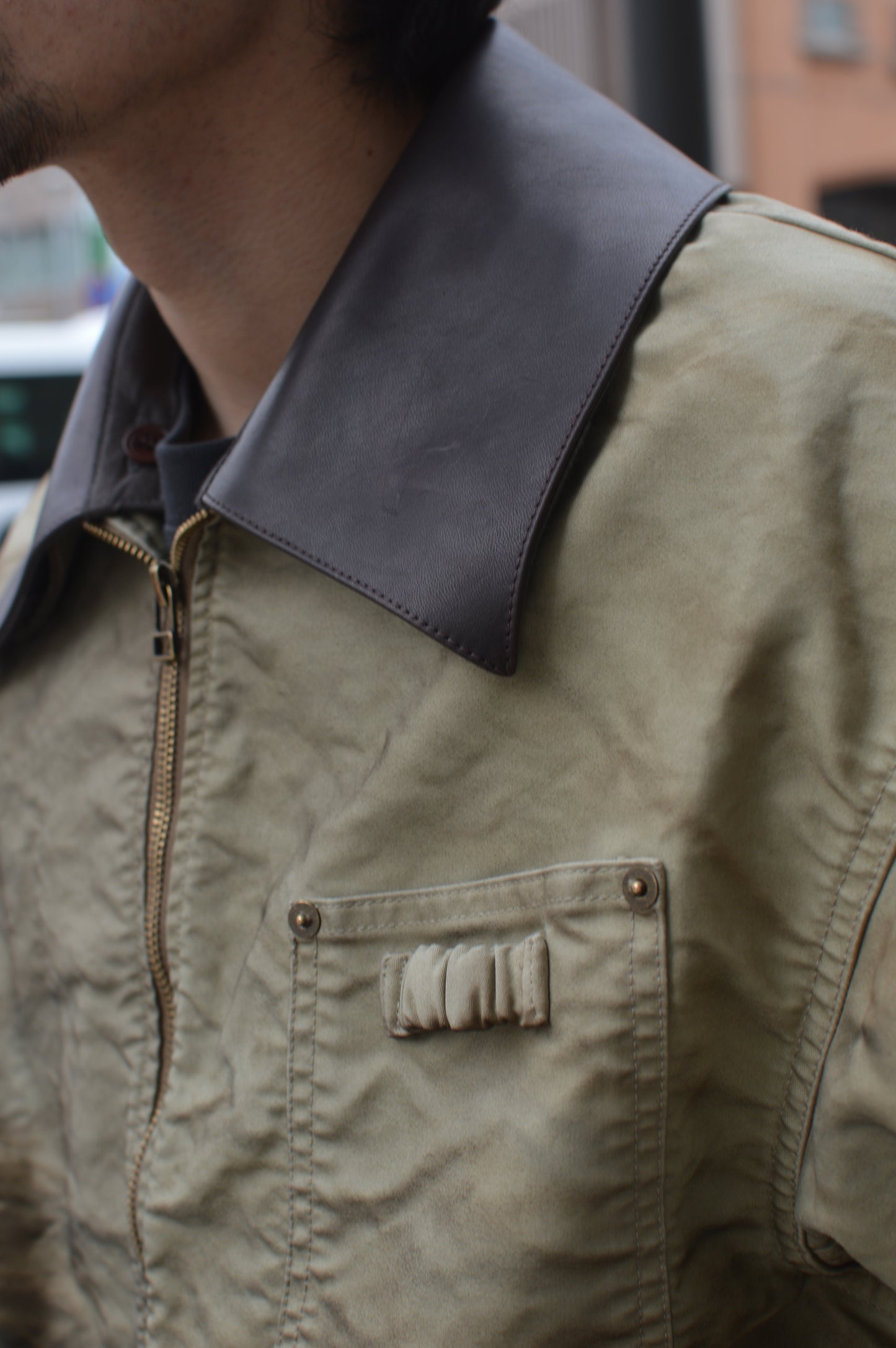 refomed / NEXT MAN MOLESKIN JACKET BEIGE