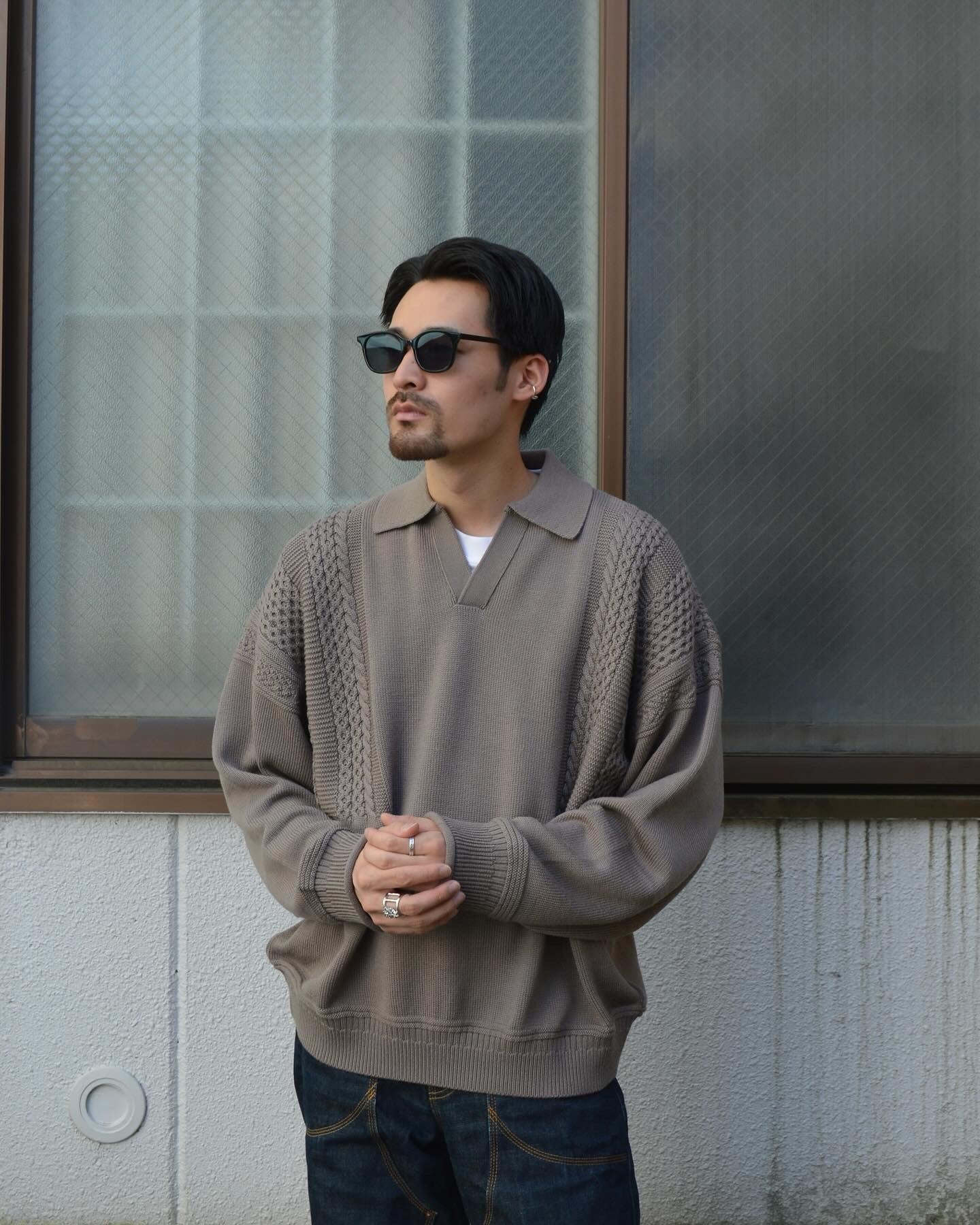 YASHIKI Hatsuyuki Knit BEIGE