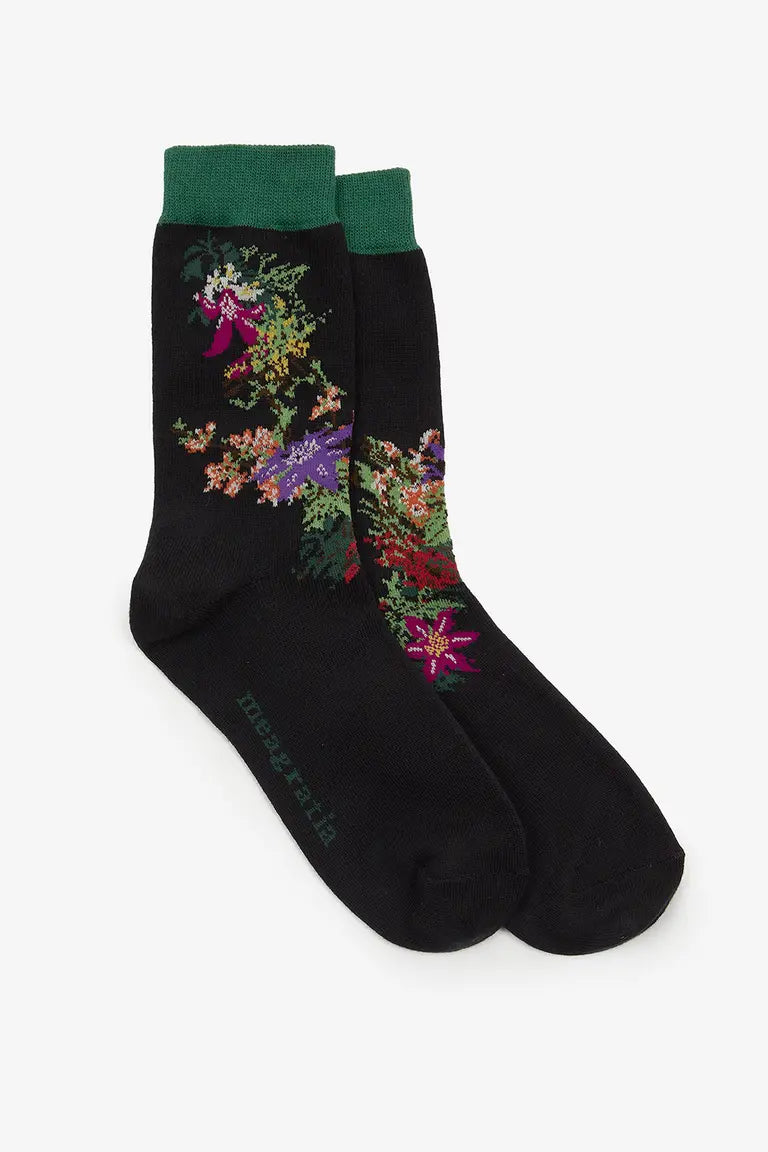 meagratia Floral pattern socks