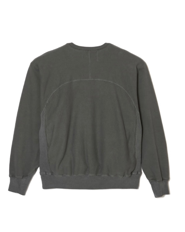 SUGARHILL CREW NECK SWEAT PULLOVER SAGE