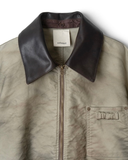 refomed / NEXT MAN MOLESKIN JACKET BEIGE