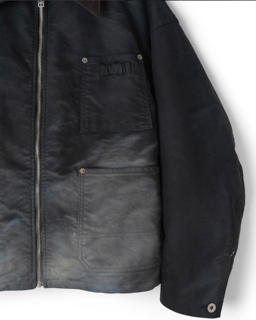 refomed / NEXT MAN MOLESKIN JACKET BLACK