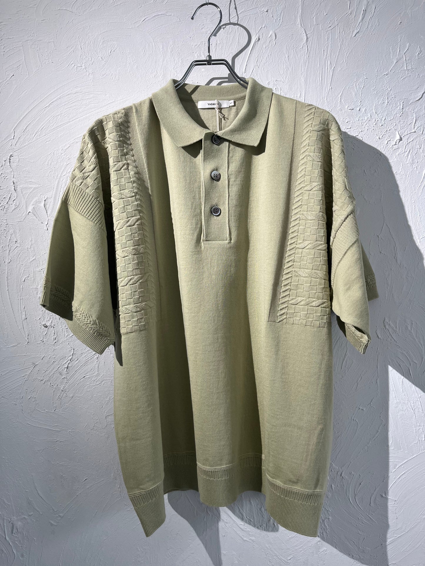YASHIKI / Hazakura Knit Polo