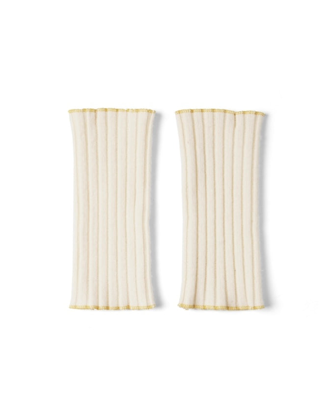 refomed ”GUNTE”　ARM WARMER OFF×YELLOW