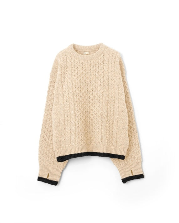 refomed "GUNTE" KNIT SWEATER 0FF