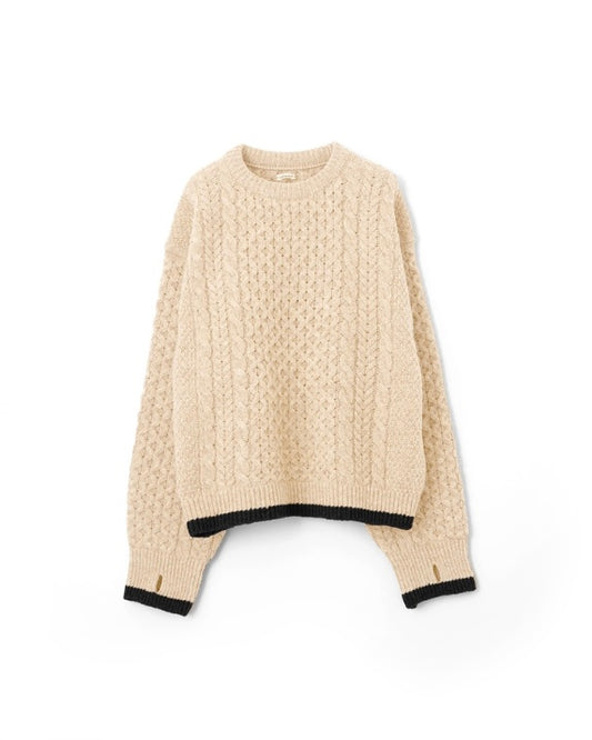 refomed "GUNTE" KNIT SWEATER 0FF