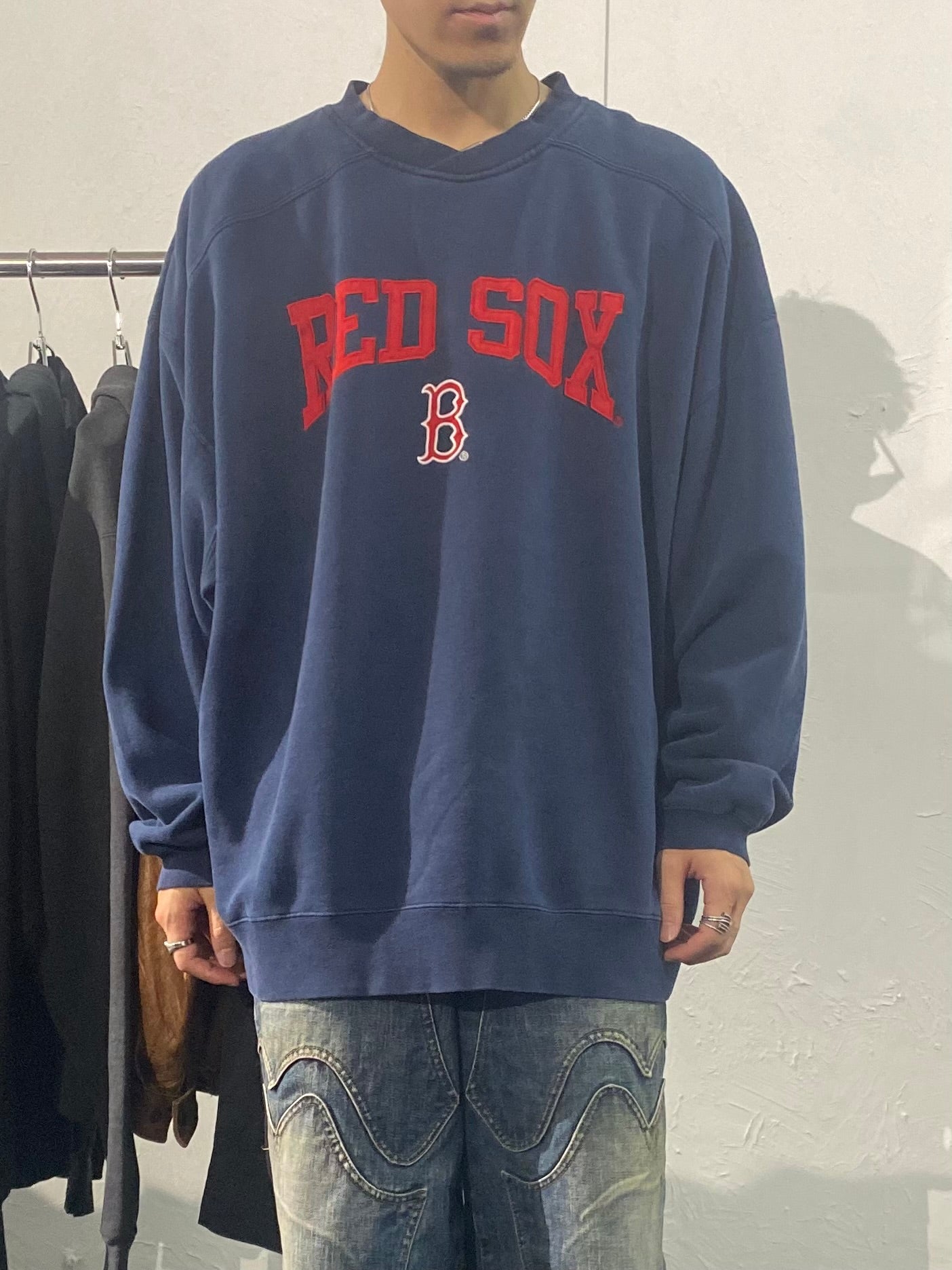 00s adidas RED SOX logo sweat