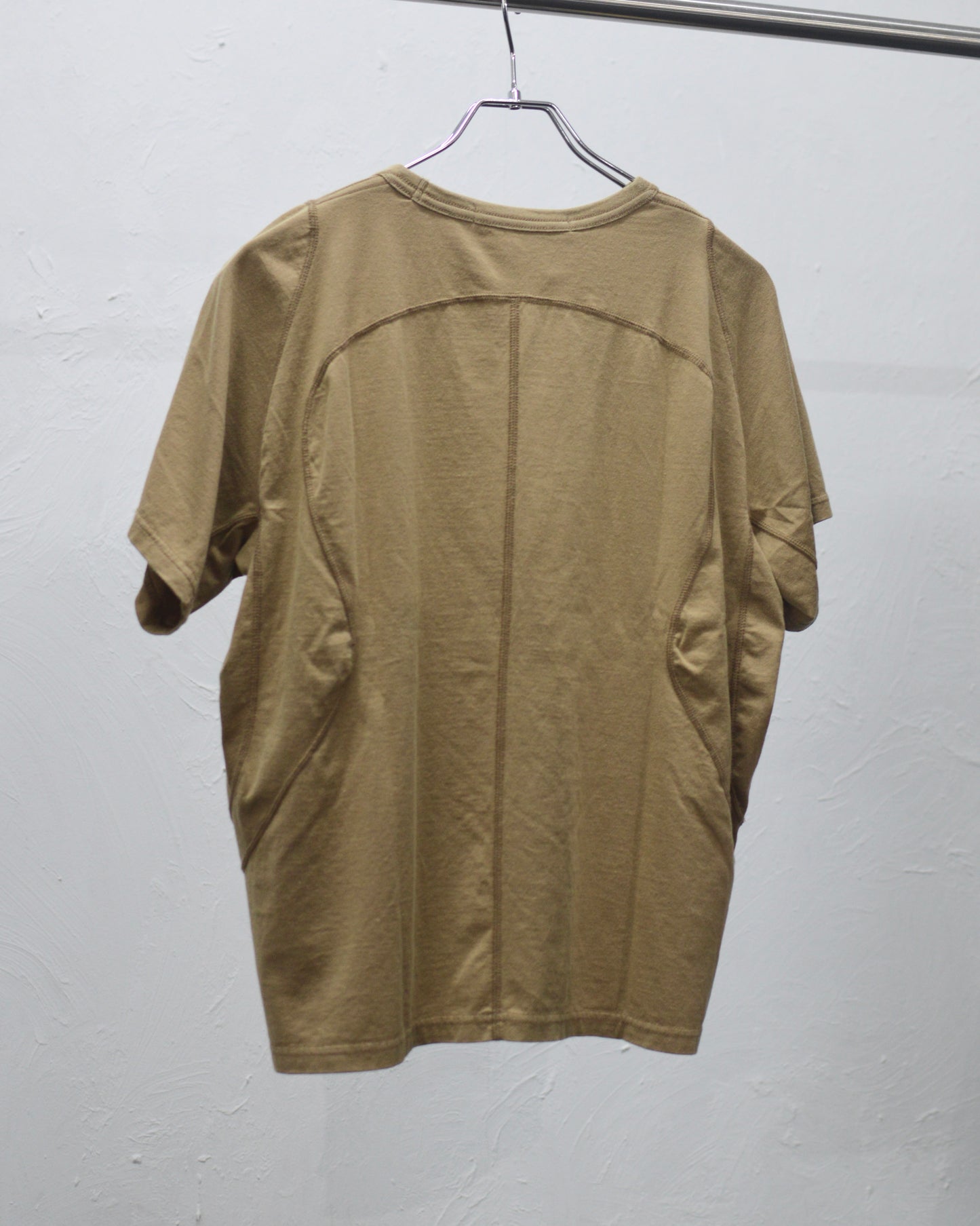 NVRFRGT PANELLED HALF SLEEVE T-SHIRT