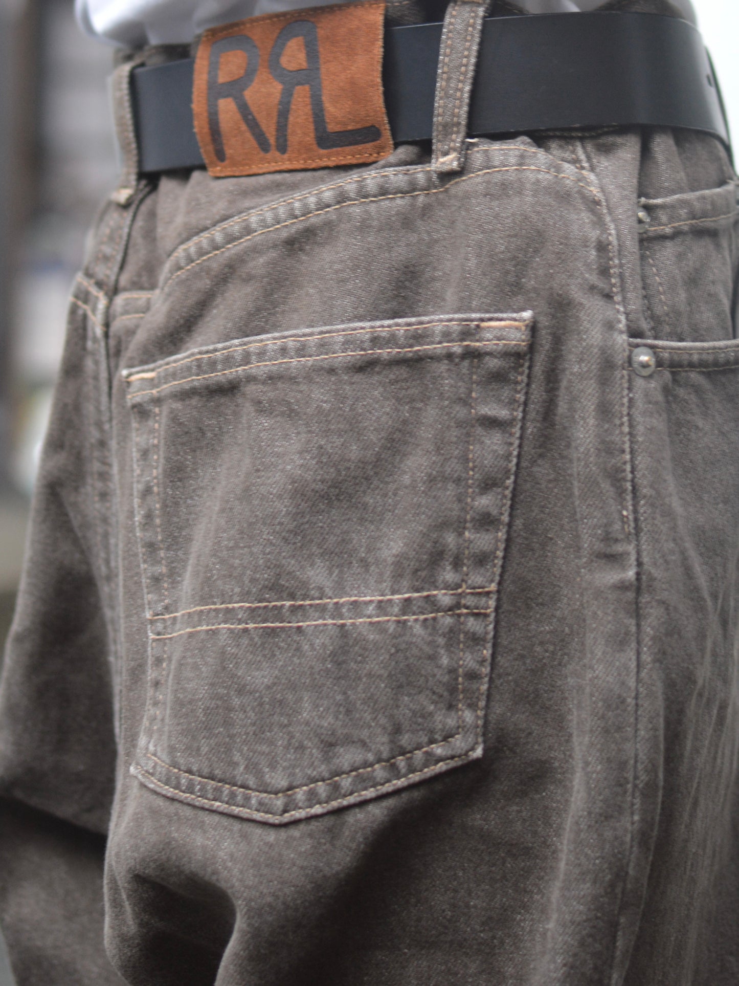 90s RRL denim trousers