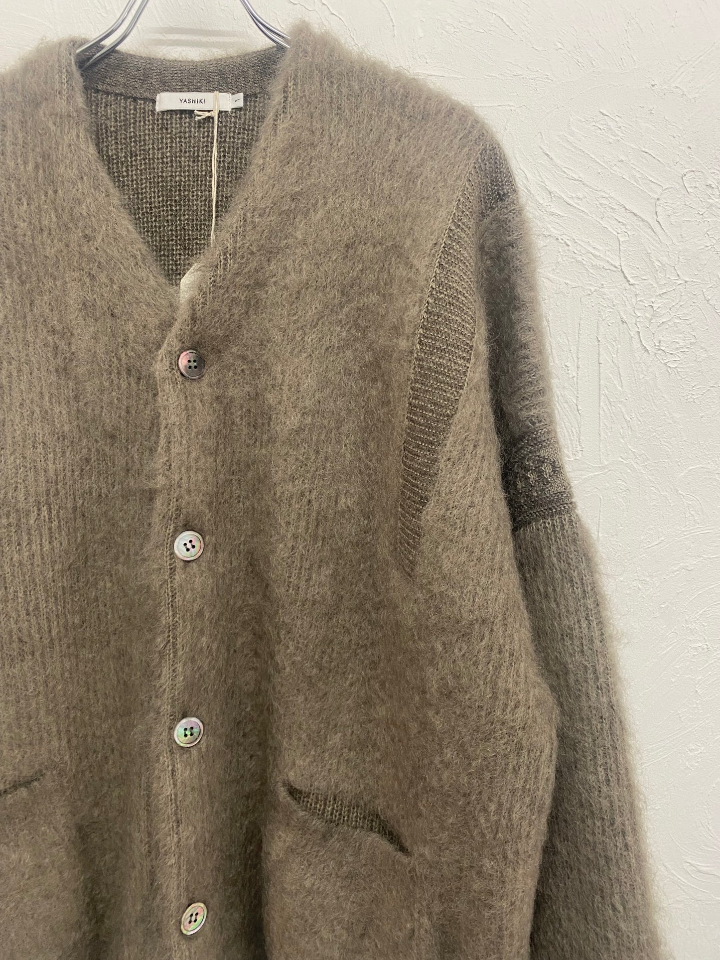 Akane mohair Cardigan BEIGE