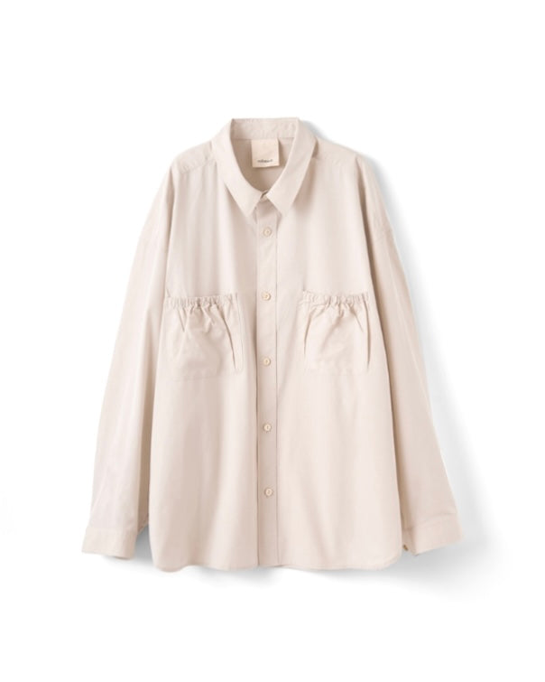 refomed WRIST PATCH WIDE SHIRT