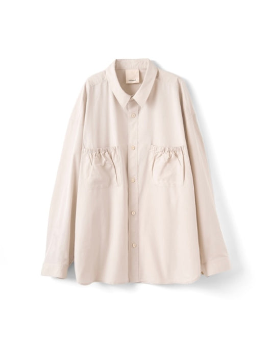 refomed WRIST PATCH WIDE SHIRT