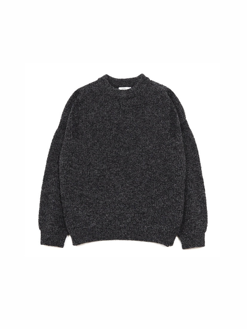YASHIKI Shusetsu Boucle Knit black