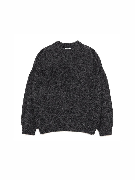 YASHIKI Shusetsu Boucle Knit black