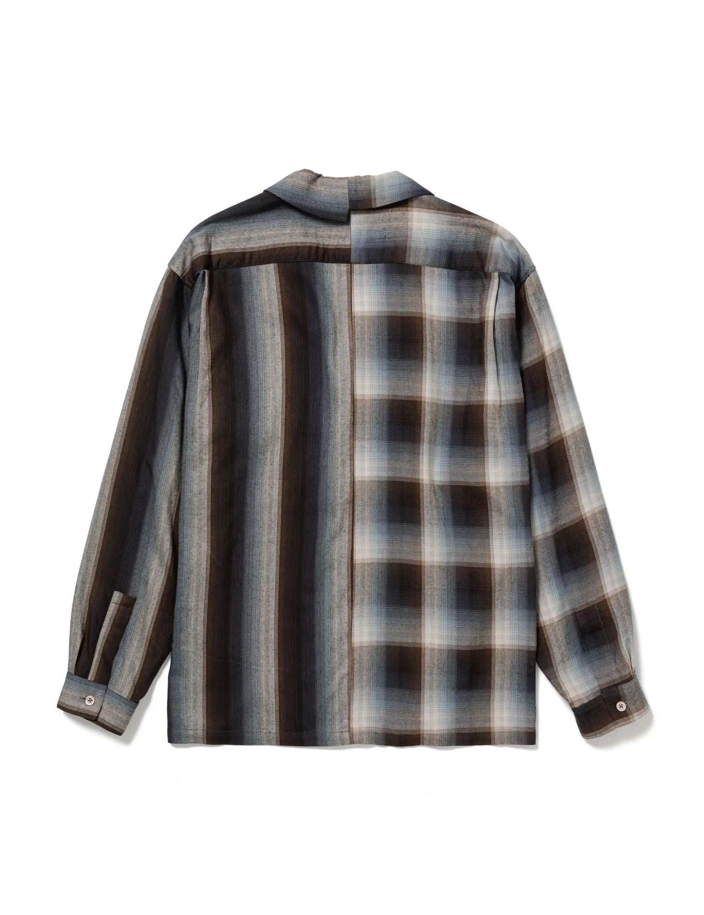 Sasquatchfabrix. ASYMMETRY COLLAR SHIRT