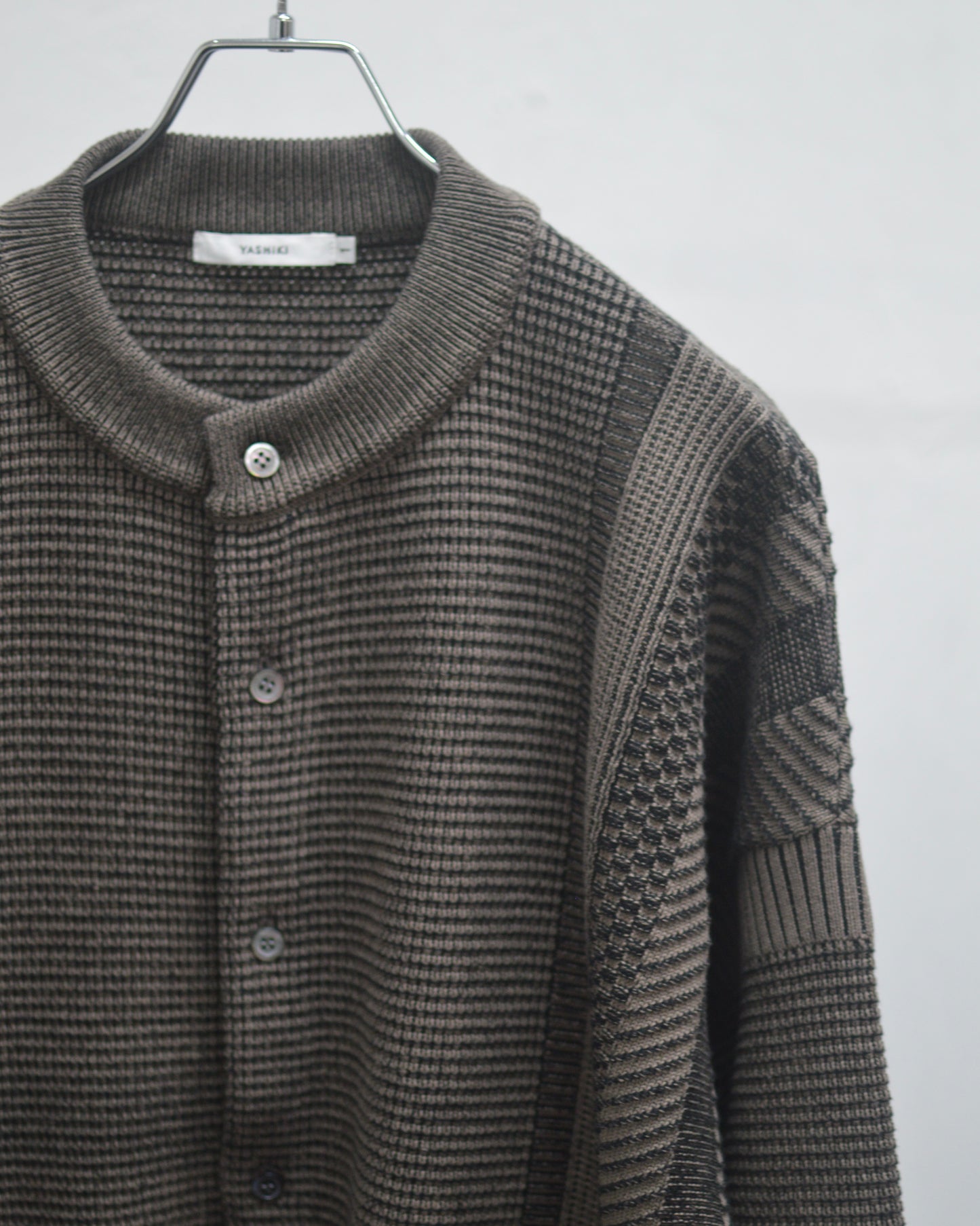 YASHIKI Shinryo Cardigan GREIGE
