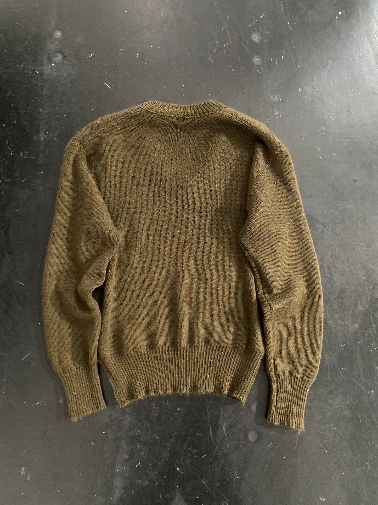 60s FRANCH ARMY command sweater