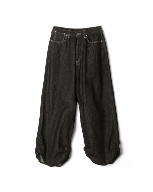 FRESH MAN DENIM WIDE PANTS"OW" BLACK