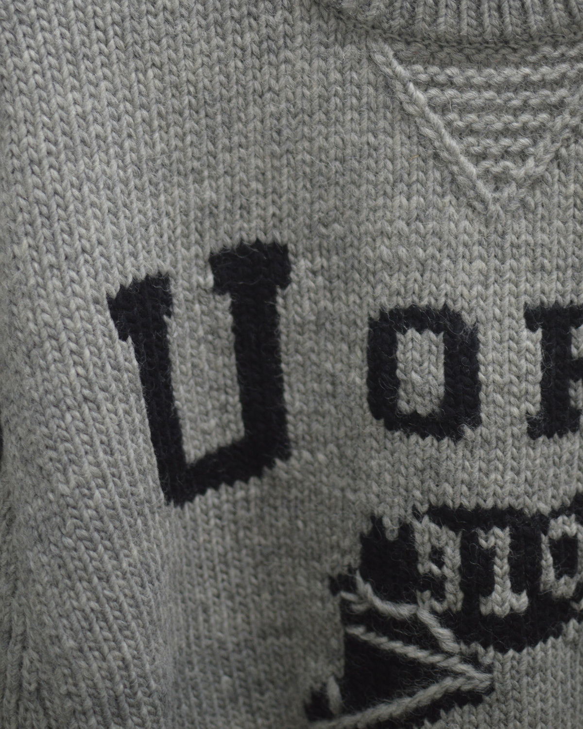RICE NINE TEN HOME MADE KNITTING SWEATSHIRT
