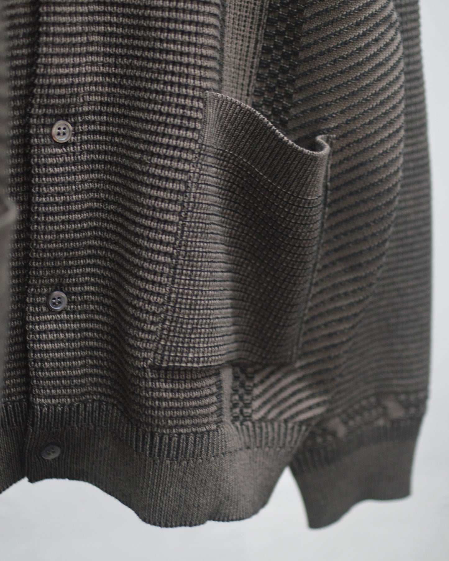 YASHIKI Shinryo Cardigan GREIGE