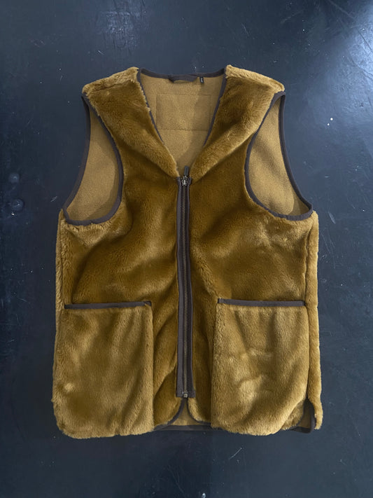 Barbour reversible fur vest