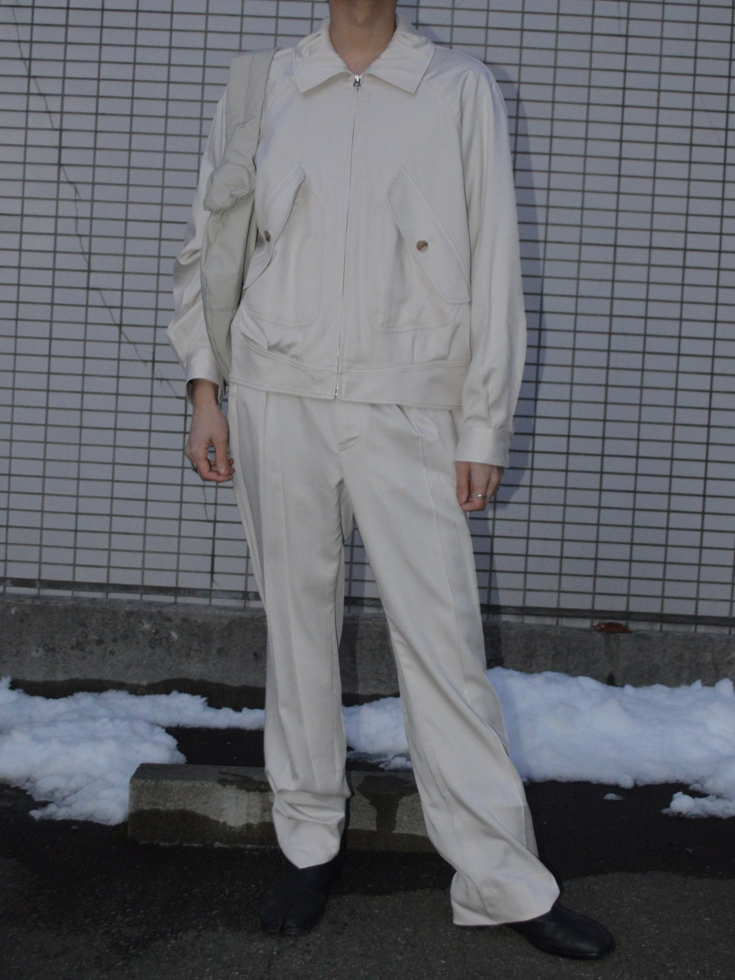 fluss / waist tuck trousers