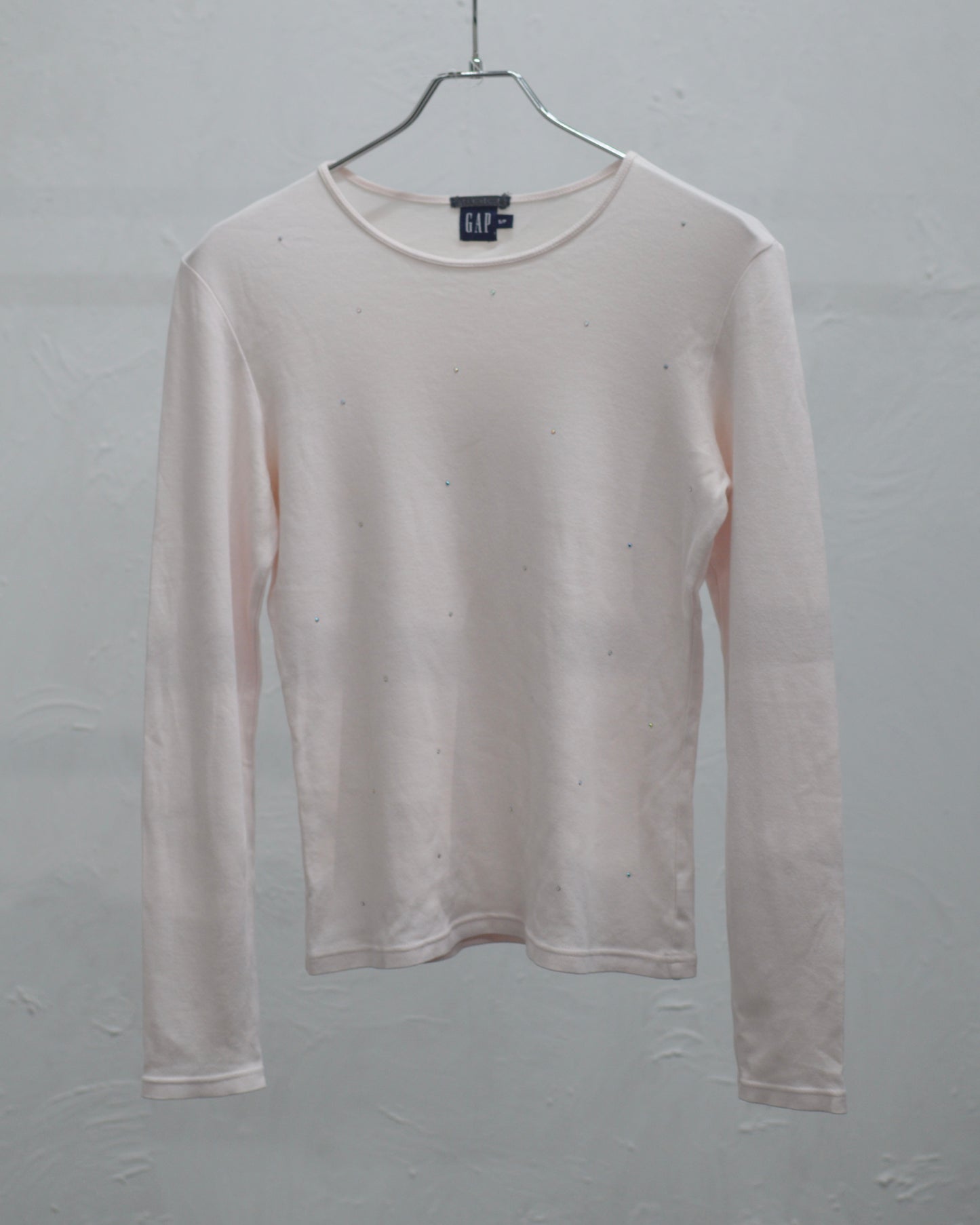 GAP studded cotton long sleeve tee
