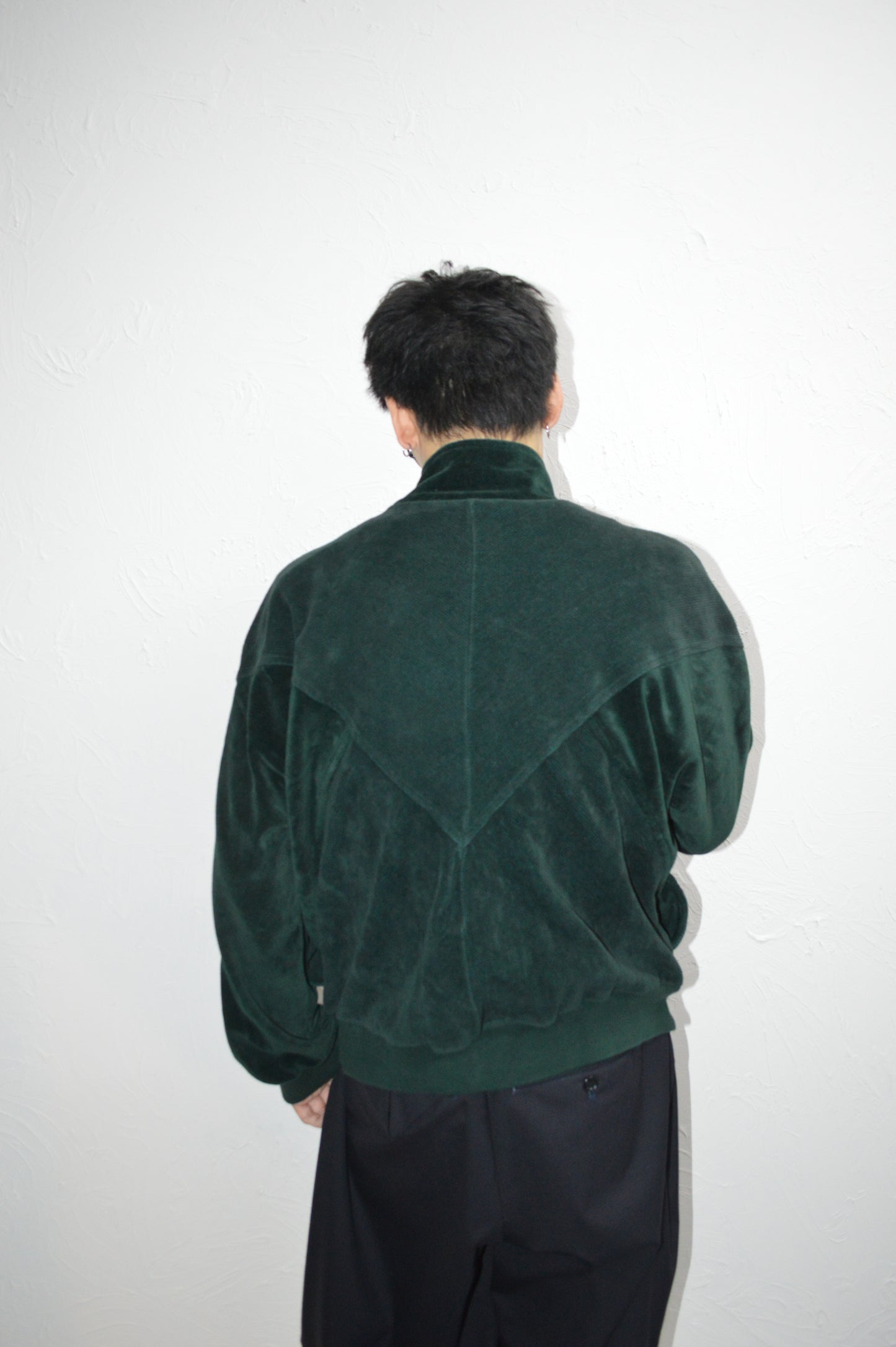 90s Neiman Marcus design velour track jacket