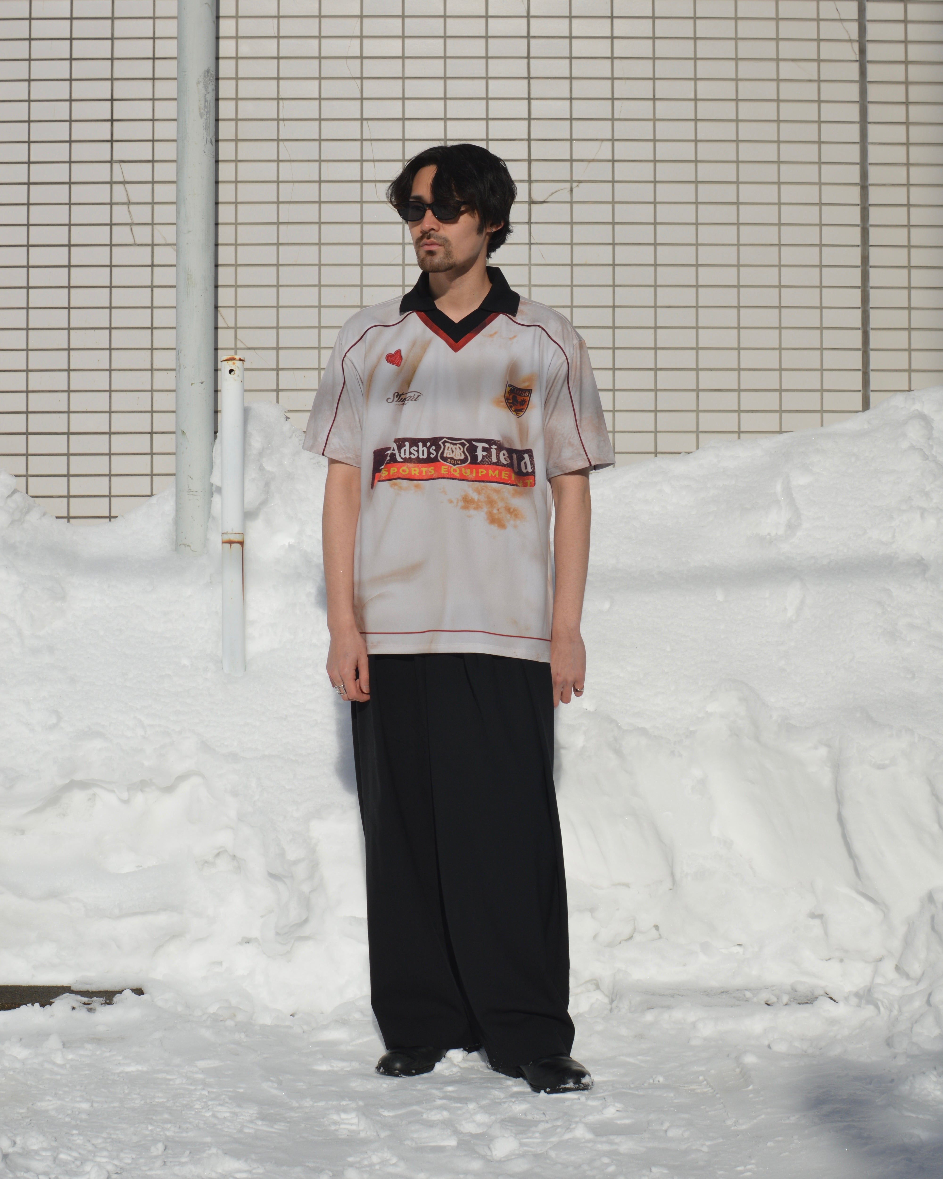 Jaimie1998様 ADSB andersson bell Andersson Bell MEN JAMES CONTRAST TOP BOMBER JACKET KHAKI 20SP-I