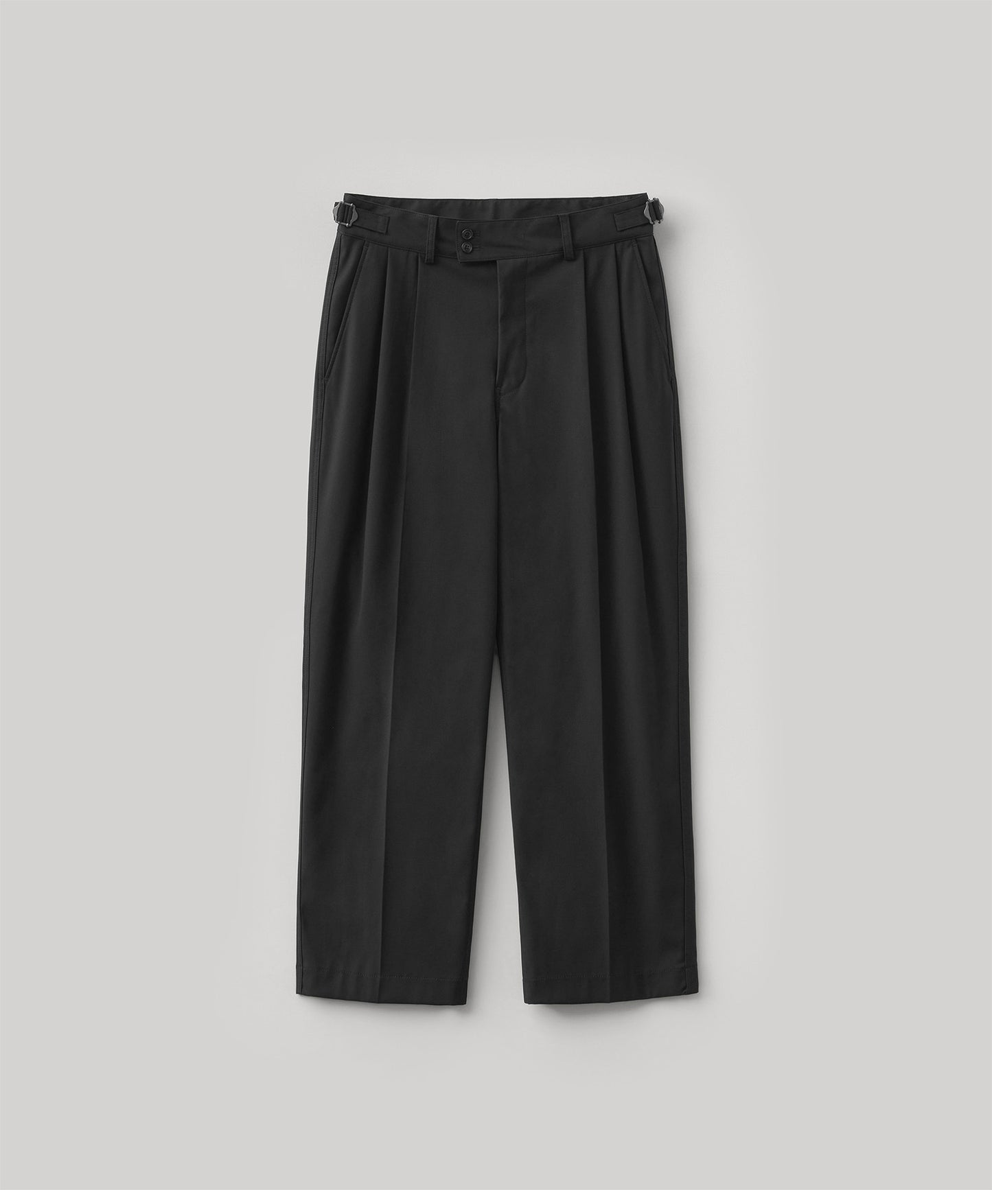 ANOTHER OFFICE　Santiago Slacks　BLACK