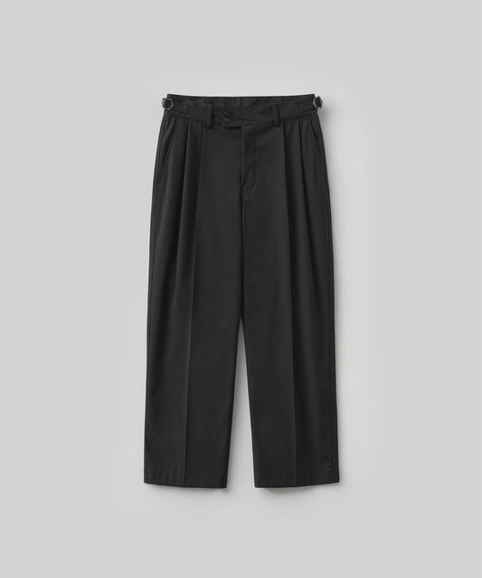 ANOTHER OFFICE　Santiago Slacks　BLACK