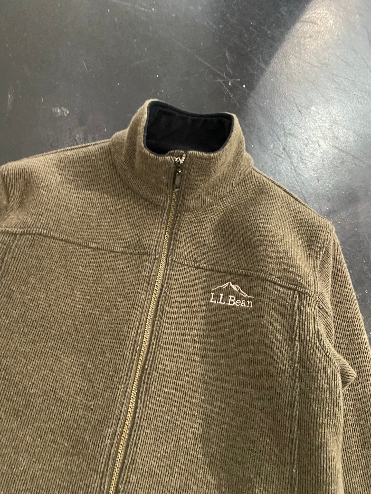 L.L.Bean wool blend fleece jacket