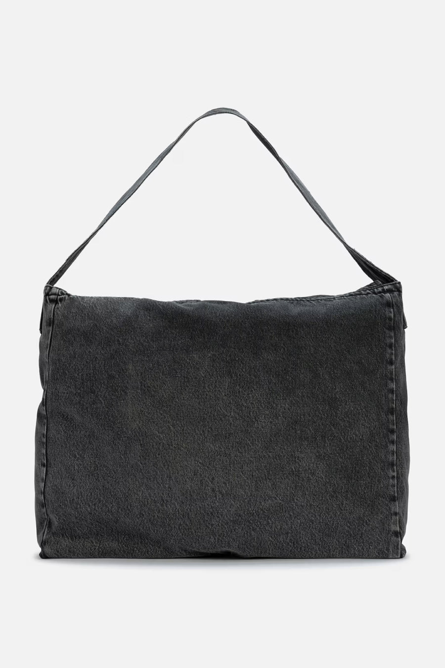 CODA BLACK ACID WASH DENIM CROSS BODY BAG