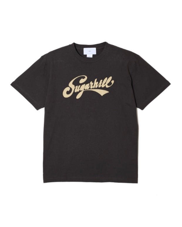 SUGARHILL LOGO TEE  ASH BLACK