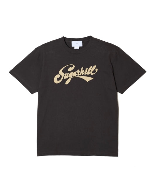 SUGARHILL LOGO TEE  ASH BLACK